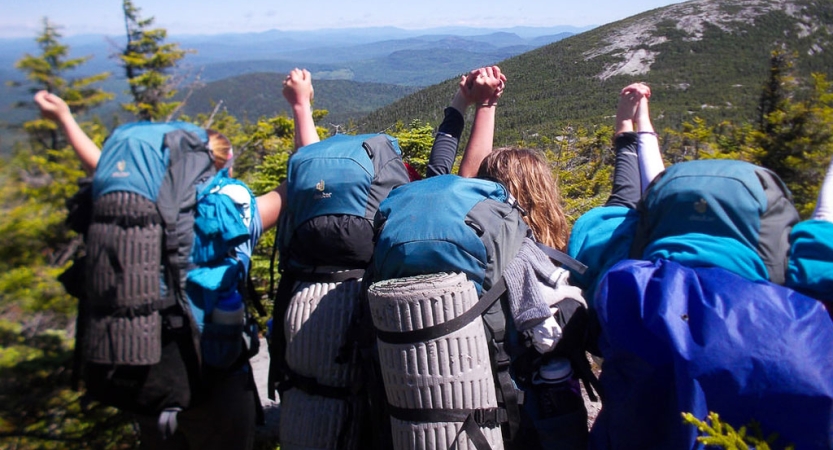 teens gain social skills on outdoor course